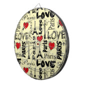 Paris Dartscheibe (Vorderseite rechts)