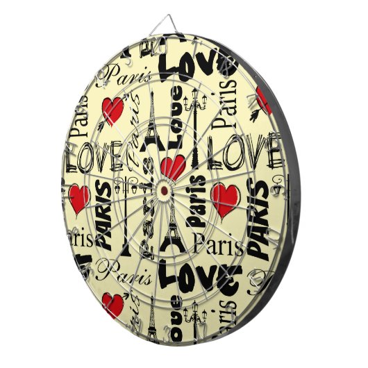 Paris Dartscheibe (Vorderseite rechts)