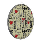 Paris Dartscheibe (Vorderseite Links)