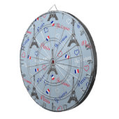 Paris Dartscheibe (Vorderseite rechts)