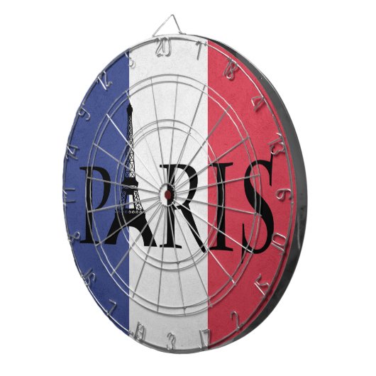 Paris Dartscheibe (Vorderseite rechts)