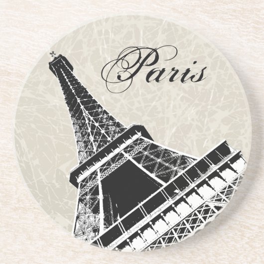 Paris, der Eiffel-Turm-Untersetzer Getränkeuntersetzer (Vorne)