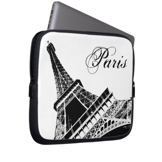Paris, der Eiffelturm Laptopschutzhülle (Vorne Rechts)