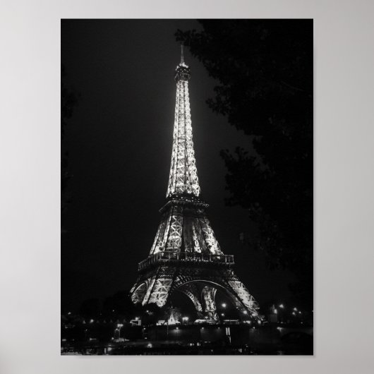 Paris: Der Eiffelturm Poster (Vorne)