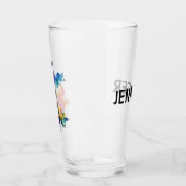 Paris Design mit bunten Spritzern Glas (Links)