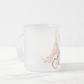 Paris Design-Tasse Mattglastasse (Vorderseite Links)