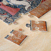 Paris Die Dame und das Unicorn-Puzzle Puzzle (Seite)