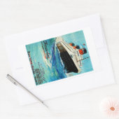 Paris - Die französische Linie Rechteckiger Aufkleber (Umschlag)