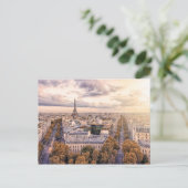 Paris, die Stadt der Lichter Postkarte (Stehend Vorderseite)