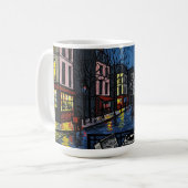 Paris DJ Art Collection(クラブカルチャー × パリ アートシリーズ) Kaffeetasse (Vorderseite Links)
