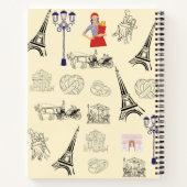 Paris Dream Journal Notizblock (Rückseite)