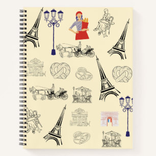 Paris Dream Journal Notizblock