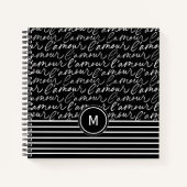 Paris Dreaming Monogram Notizblock (Vorderseite)