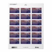 Paris Dreams Address Labels Adressaufkleber (Vorne)