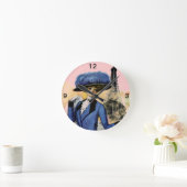 Paris Dreams Clock Runde Wanduhr (Zuhause)