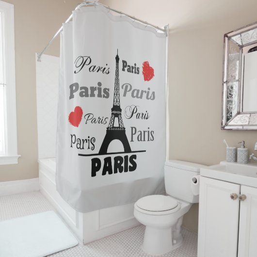 Paris Duschvorhang (Beispiel)