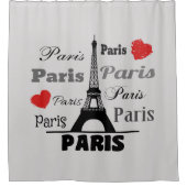 Paris Duschvorhang (Vorderseite)