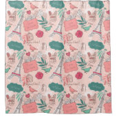 Paris Duschvorhang (Vorderseite)