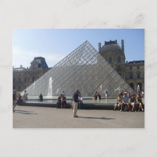 Paris - � e du Louvre - Postkarte