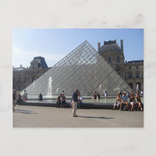Paris - � e du Louvre Postkarte (Vorderseite)