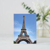 Paris Effel Tower Postkarte (Stehend Vorderseite)