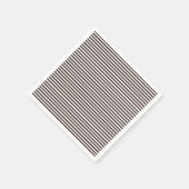 Paris Eiffel in der Liebe French Café Baby Shower Serviette (Ecke)