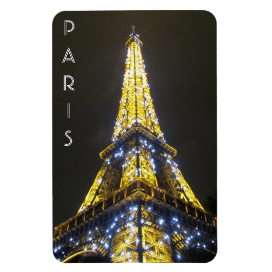 paris eiffel nights magnet (Vertikal)
