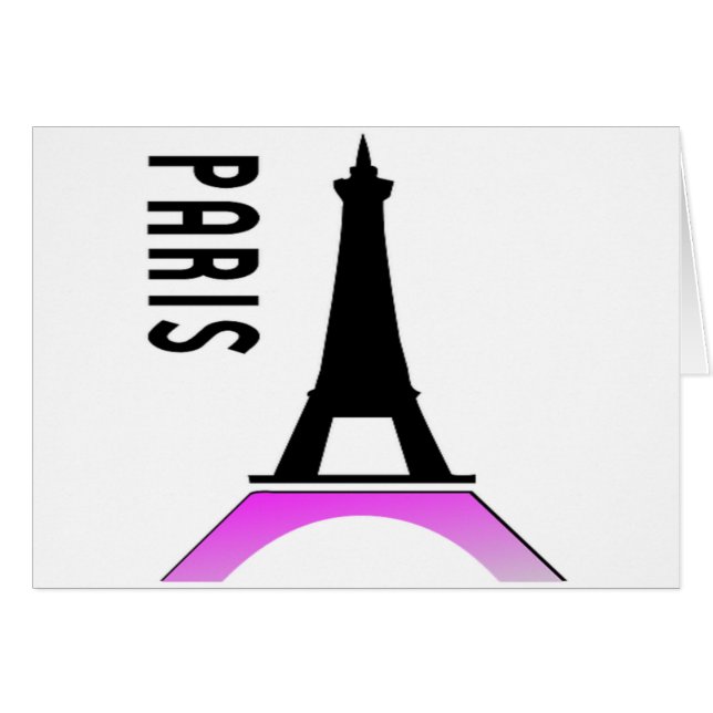 Paris Eiffel Tower (Vorderseite (Horizontal))