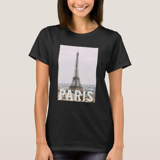 Paris  Eiffel Tower  Aesthetic Design  Classic T-Shirt (Vorderseite)