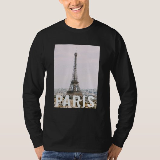 Paris  Eiffel Tower  Aesthetic Design  Classic T-Shirt (Vorderseite)