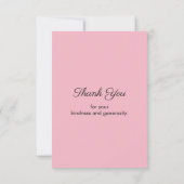 Paris Eiffel Tower Bekanntes Foto für Sehenswürdig Dankeskarte (Rückseite)