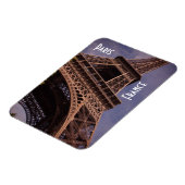 Paris Eiffel Tower Berühmtes Foto für Sehenswürdig Magnet (Linke Seite)