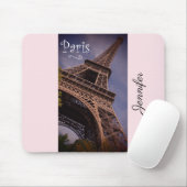 Paris Eiffel Tower Berühmtes Foto für Sehenswürdig Mousepad (Mit Mouse)