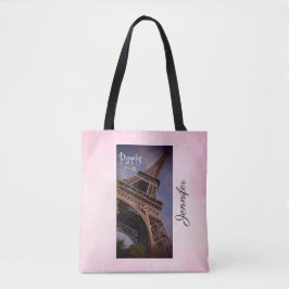 Paris Eiffel Tower Berühmtes Foto für Sehenswürdig Tasche