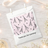 Paris Eiffel Tower Birthday Dusche Party Geschenktütchen (Ausgeschnitten)