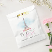 Paris Eiffel Tower Bonjour Baby Dusche Gefallen Ta Geschenktütchen (Versiegelt)