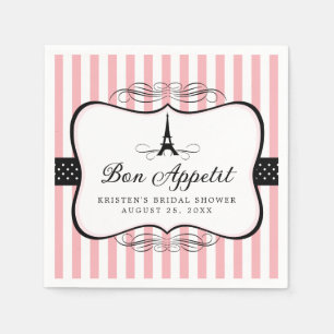 Paris Eiffel Tower   BRAUTPARTY Serviette