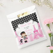 Paris Eiffel Tower Brünett Girl Geschenktütchen (Versiegelt)