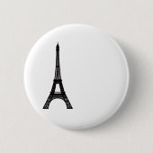 Paris Eiffel Tower Button (Vorderseite)