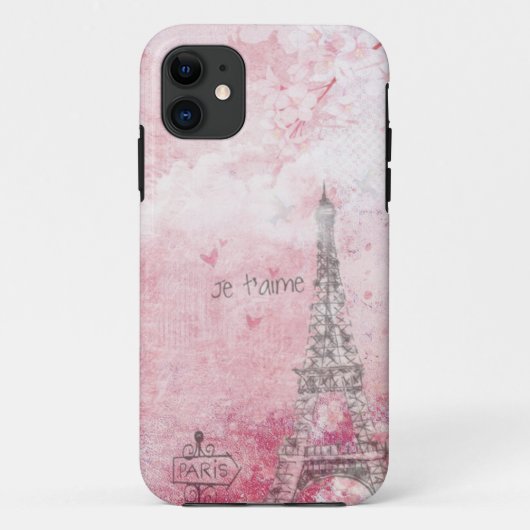 Paris Eiffel Tower Case-Mate iPhone Hülle (Rückseite)