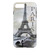 Paris Eiffel Tower Case-Mate iPhone Hülle (Rückseite)
