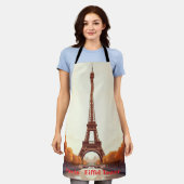 Paris Eiffel Tower Cornhole – Frankreich Reise Des Schürze (Getragen)