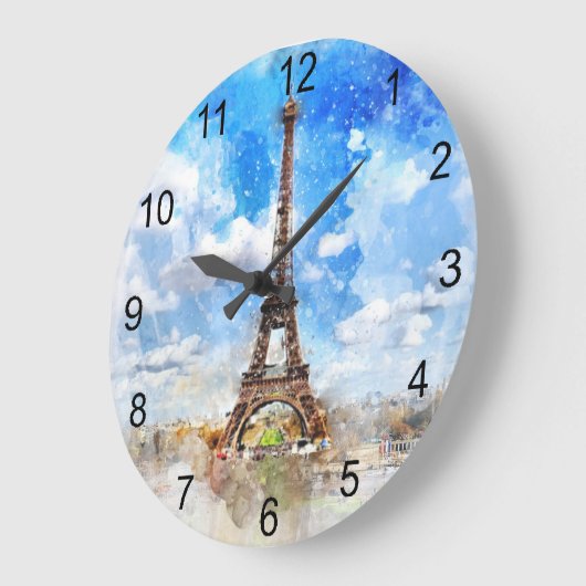 Paris Eiffel Tower Design Uhr (Winkel)