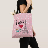 Paris Eiffel Tower Dot Tote Bag Tasche (Von Nahem)