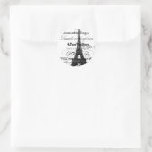 Paris_Eiffel Tower_Envelope Sticker (Tasche)