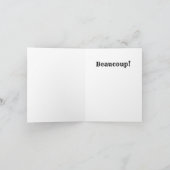 Paris Eiffel Tower France Pink Vintag Danke (Innenseite)