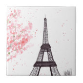 Paris Eiffel Tower Frankreich Küche Dekoration Fra Fliese (Vorderseite)