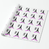 Paris Eiffel Tower Geschenkpapier (Ungerollt)