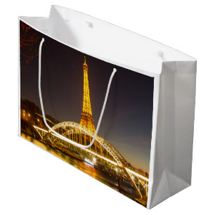 Paris Eiffel Tower Geschenktasche Große Geschenktüte