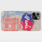 Paris Eiffel Tower iPhone Hülle (Rückseite (Horizontal))